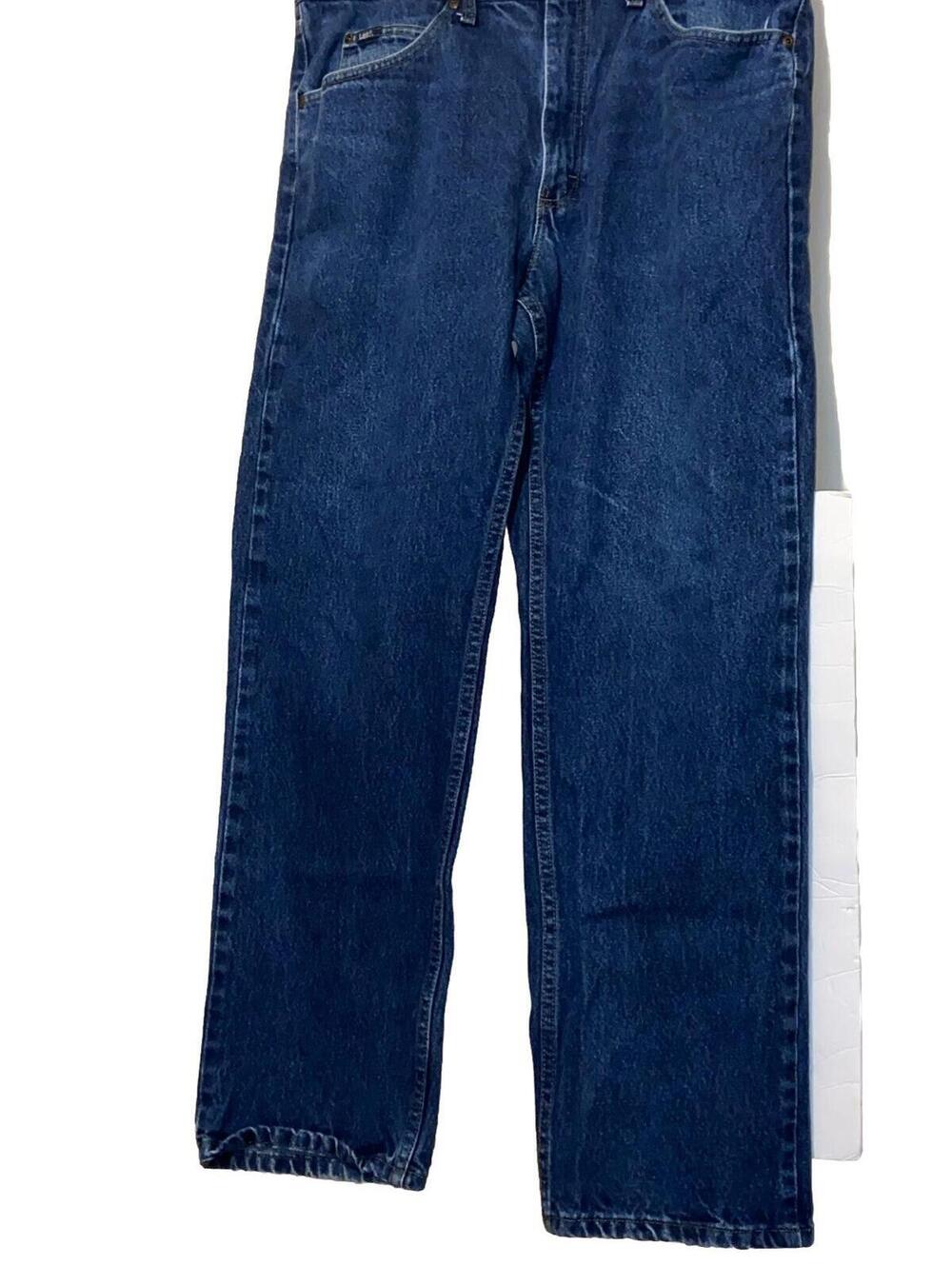 Lee jeans men’s 38 x 32 blue Kansas City USA RN 130273